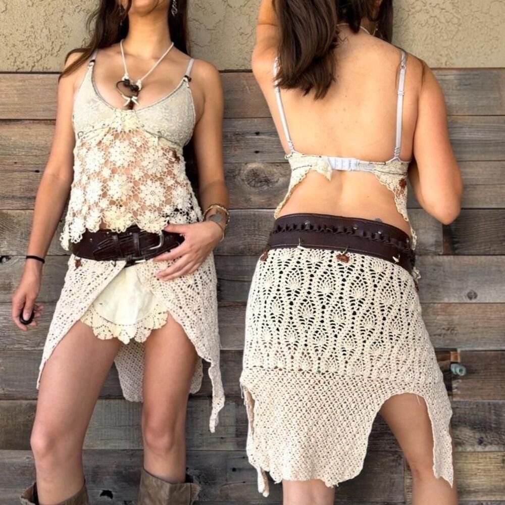 Handmade bohemian festival set women’s size small to medium